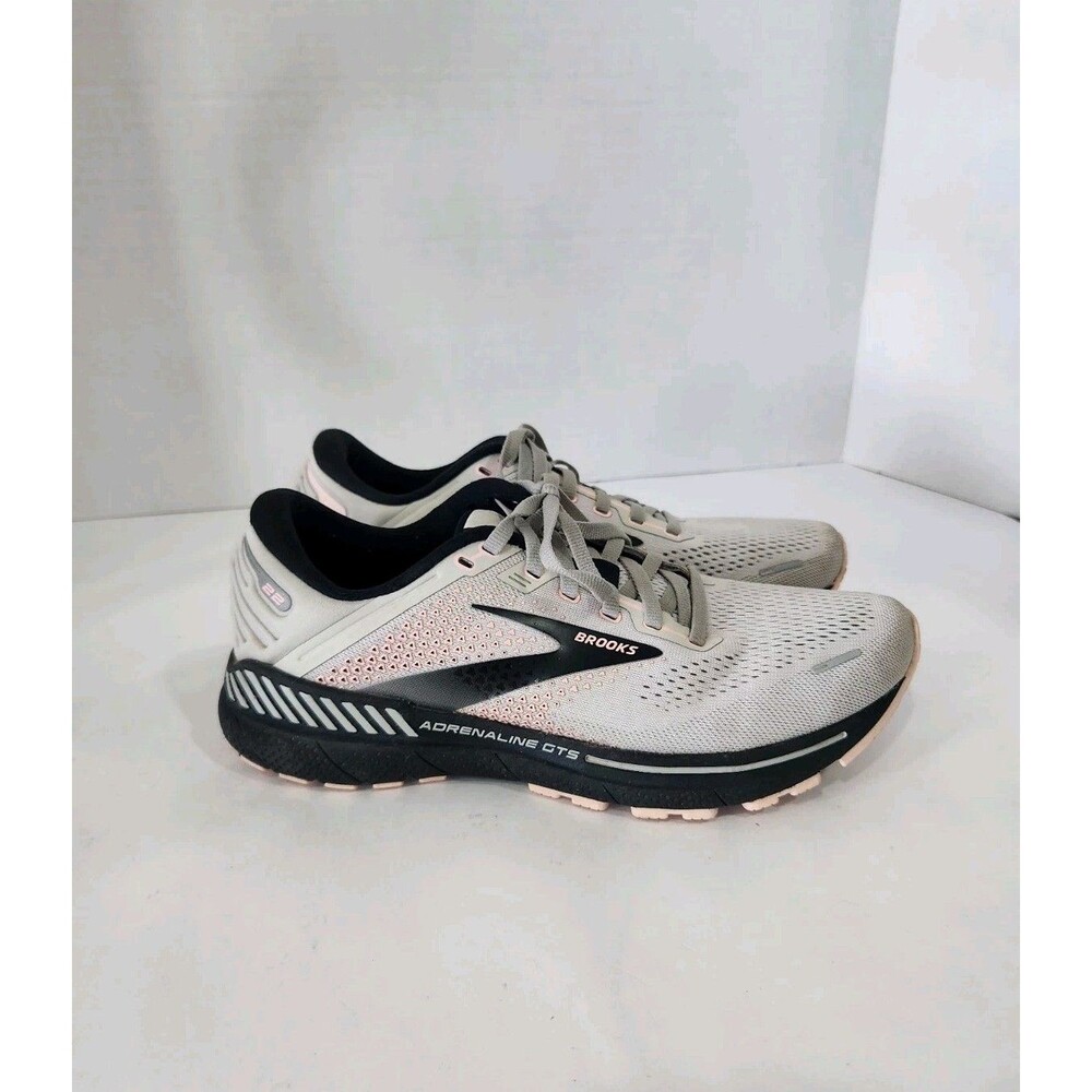 Brooks Adrenaline GTS 22 Women's Size 9.5B (Medium) Running Shoes Gray FLAW SEE